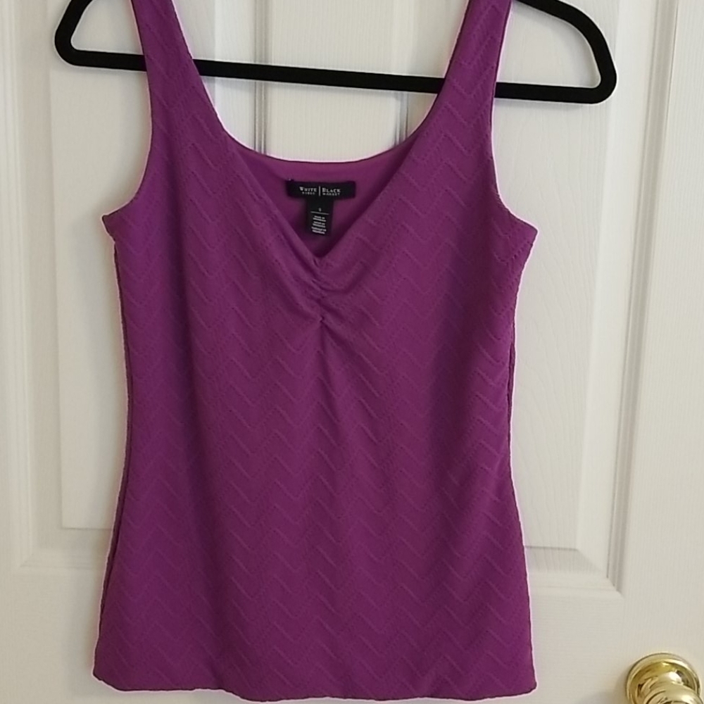 Gently worn purple tank top